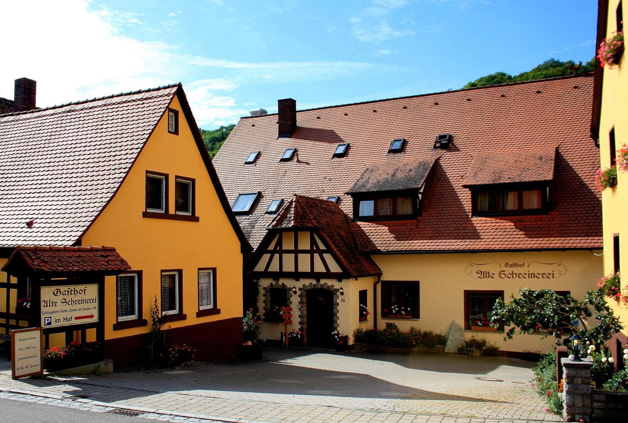 Gasthof Alte Schreinerei Ротенбург-на-Таубере Экстерьер фото
